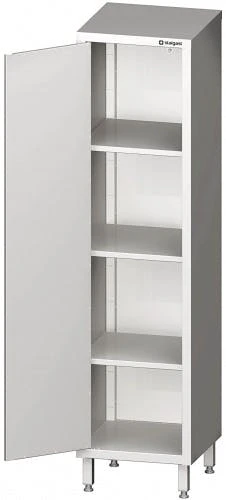 Stalgast Hochschrank Mit Flügeltüren, Verschweißt : 800x500x2000 Mm 8 Stalgast Hochschrank Mit Flügeltüren, Verschweißt : 800x500x2000 Mm – Bild 6
