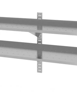 Null Edelstahl Gastro-Wandboard Verstellbar & Perforiert (2 Ablagefächer) | AISI 430 Qualität | HxBxT 60x140x30 12 Null Edelstahl Gastro-Wandboard Verstellbar & Perforiert (2 Ablagefächer) | AISI 430 Qualität | HxBxT 60x140x30 -Stalgast-Verkauf 039bc1b8 eae2 40e9 abd9 cc4ae34b2232 1