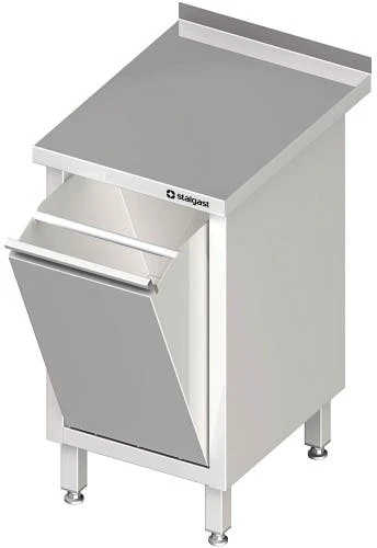 Stalgast Arbeitsschrank Mit Abfallkipper, Ohne Aufkantung, Verschweißt : 450x600x850 Mm 3 Stalgast Arbeitsschrank Mit Abfallkipper, Ohne Aufkantung, Verschweißt : 450x600x850 Mm