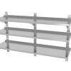 Null Edelstahl Gastro-Wandboard Verstellbar (3 Ablagefächer) | AISI 430 Qualität | HxBxT 87,5x200x30 -Stalgast-Verkauf 10ce531f eea1 431f 9252 a018a0ea9ccf 6