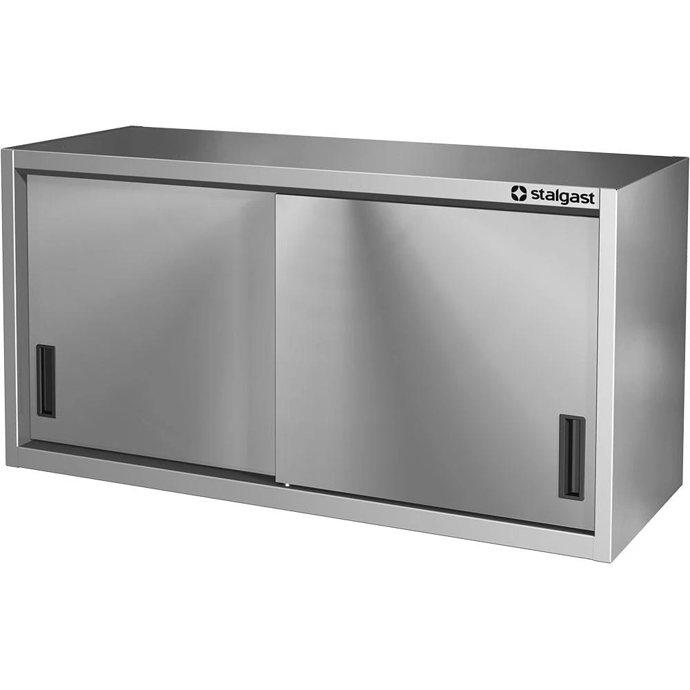 Stalgast Edelstahl Hängeschrank, 2 Schiebetüren, 1 Höhenverstellbarer Einlegeboden, 1200x300x600 Mm (BxTxH) 5 Stalgast Edelstahl Hängeschrank, 2 Schiebetüren, 1 Höhenverstellbarer Einlegeboden, 1200x300x600 Mm (BxTxH) – Bild 3