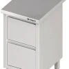 Stalgast Schubladenschrank Mit 2 Schubladen, Mit Aufkantung, Verschweißt : 450x600x850 Mm
