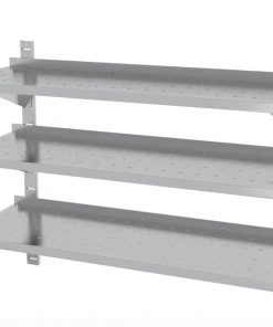 Null Edelstahl Gastro-Wandboard Verstellbar & Perforiert (3 Ablagefächer) | AISI 430 Qualität | HxBxT 87,5x200x30 13 Null Edelstahl Gastro-Wandboard Verstellbar & Perforiert (3 Ablagefächer) | AISI 430 Qualität | HxBxT 87,5x200x30 -Stalgast-Verkauf 20e9e921 8809 4b0b b17f 16b685bdbcc6 10