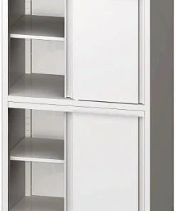 Stalgast Hochschrank Mit Schiebetüren, Mit Zwei Schrankräumen, Verschweißt : 900x700x2000 Mm -Stalgast-Verkauf 21e2f3f6 0d5d 4184 9adc 8398ab5054f8 1