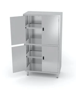 Null Edelstahl Gastro-Vorratsschrank Offen Mit Trennwand Und Scharniertüren | AISI 430 Qualität | HxBxT 200x100x60 10 Null Edelstahl Gastro-Vorratsschrank Offen Mit Trennwand Und Scharniertüren | AISI 430 Qualität | HxBxT 200x100x60 -Stalgast-Verkauf 22a2f8b5 295b 4d22 b903 88f82d1afca2 4