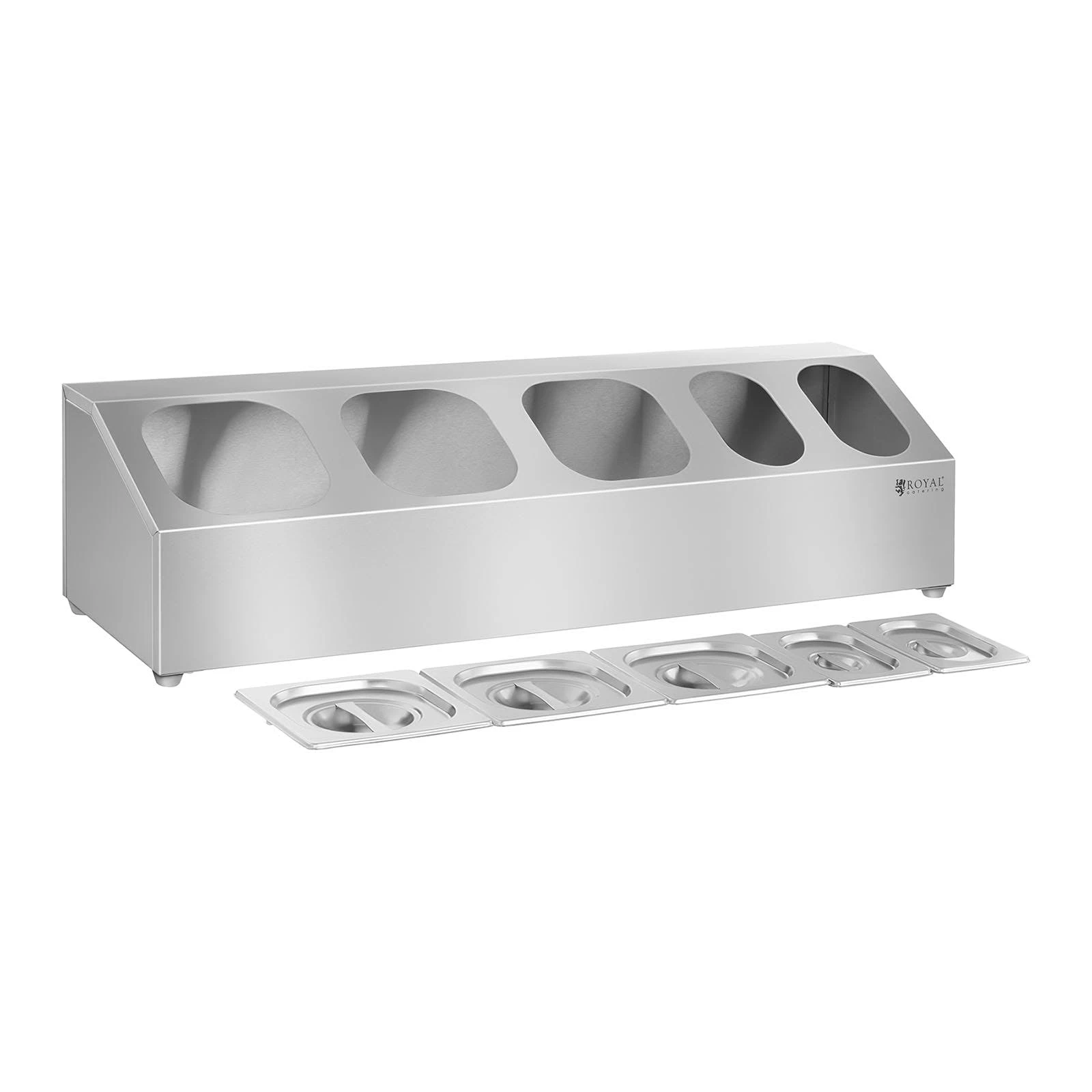 Royal-catering Royal Catering GN Aufsatzbord - Inkl. 5 Deckel 9 Royal-catering Royal Catering GN Aufsatzbord - Inkl. 5 Deckel – Bild 7