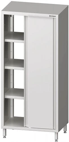 Stalgast Durchreiche-Hochschrank Mit Schiebetüren, Verschweißt : 800x700x1800 Mm 8 Stalgast Durchreiche-Hochschrank Mit Schiebetüren, Verschweißt : 800x700x1800 Mm – Bild 6