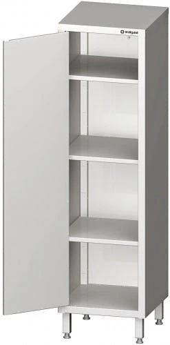 Stalgast Hochschrank Mit Flügeltüren, Verschweißt : 1100x700x2000 Mm 9 Stalgast Hochschrank Mit Flügeltüren, Verschweißt : 1100x700x2000 Mm – Bild 7