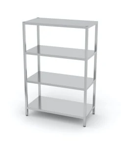 Null Edelstahl Gastro-Lagerregal Mit 4 Ablagefächern | AISI 430 Qualität | HxBxT 180x130x40 14 Null Edelstahl Gastro-Lagerregal Mit 4 Ablagefächern | AISI 430 Qualität | HxBxT 180x130x40 -Stalgast-Verkauf 3f64fe8c efdb 49fa b66c 70a952105867