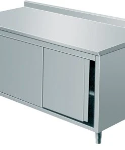 GGG Arbeitsschrank, Mit Schiebetüren, Mit Aufkantung, 200x60 11 GGG Arbeitsschrank, Mit Schiebetüren, Mit Aufkantung, 200x60 -Stalgast-Verkauf 4d6044b2 92c1 41ce 962d 141da4328005 6