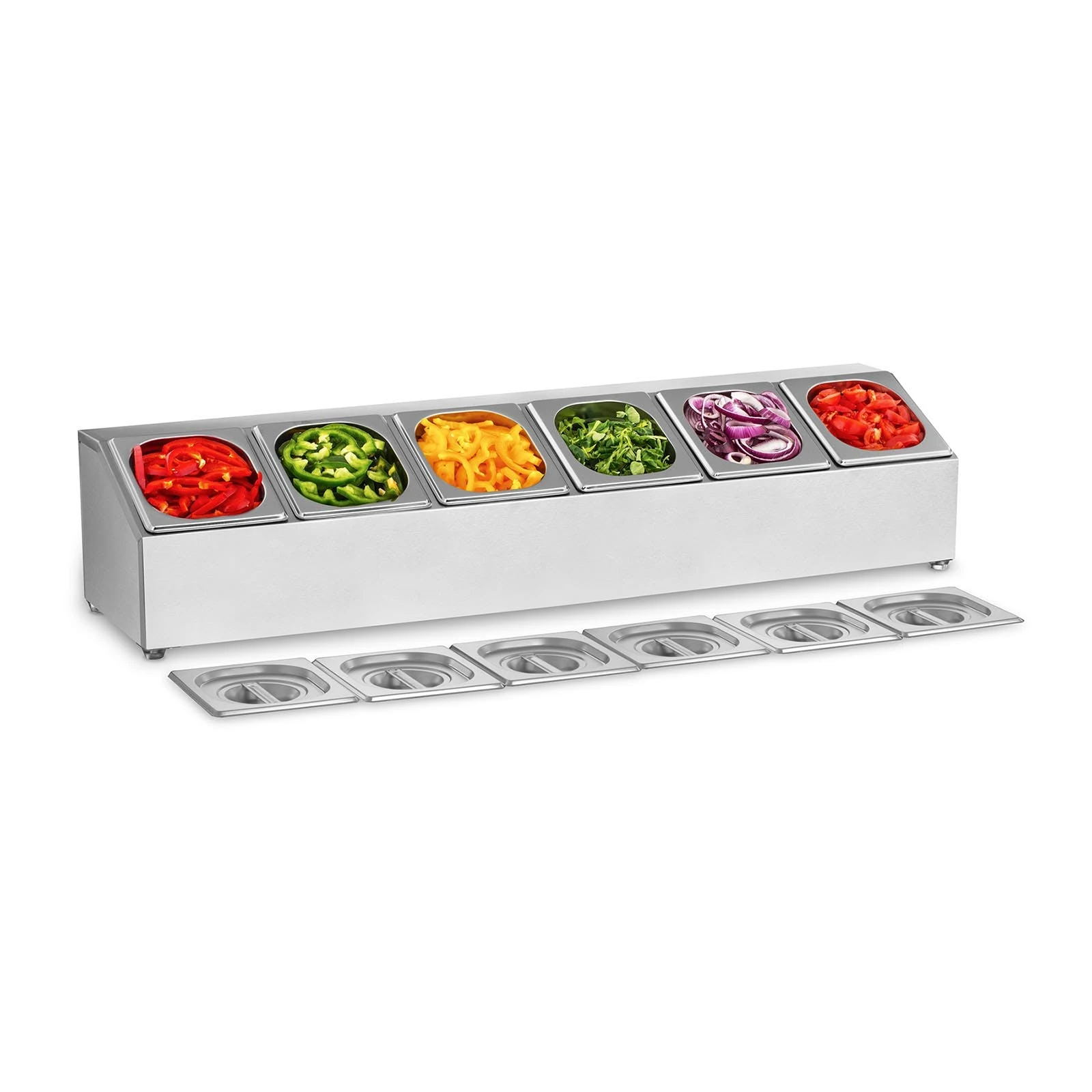 Royal-catering Royal Catering GN Aufsatzbord - Inkl. 5 Deckel 4 Royal-catering Royal Catering GN Aufsatzbord - Inkl. 5 Deckel – Bild 2