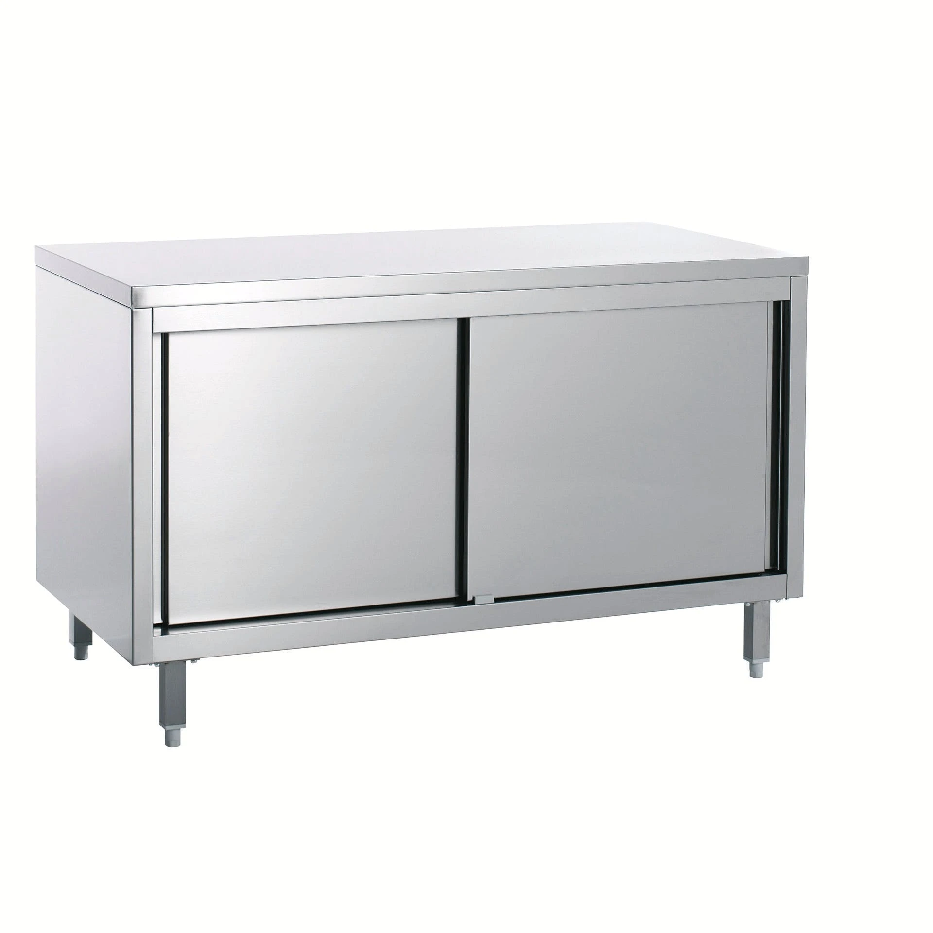 Cookmax Arbeitsschrank Mit Schiebetüren Ohne Aufkantung 2000 X 700 X 850 Mm 3 Cookmax Arbeitsschrank Mit Schiebetüren Ohne Aufkantung 2000 X 700 X 850 Mm