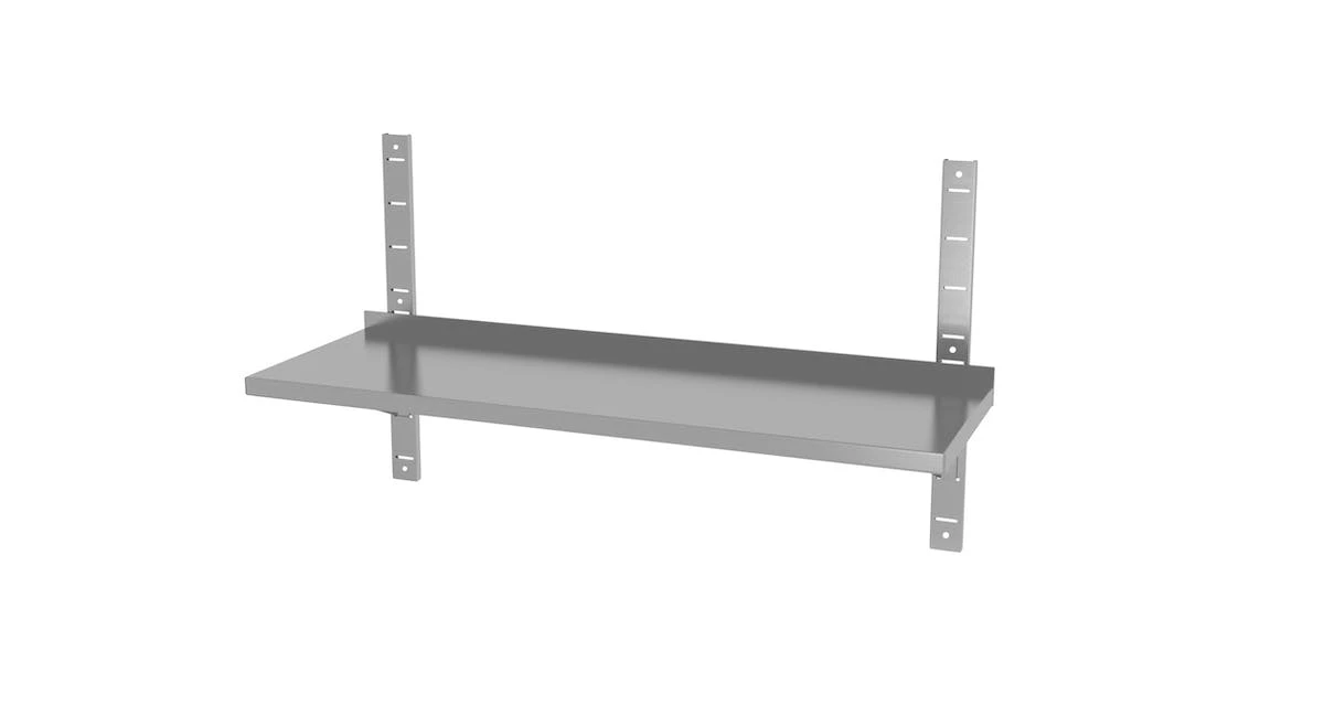 Null Edelstahl Gastro-Wandboard Verstellbar & Perforiert | AISI 430 Qualität | HxBxT 60x130x40 5 Null Edelstahl Gastro-Wandboard Verstellbar & Perforiert | AISI 430 Qualität | HxBxT 60x130x40 – Bild 3