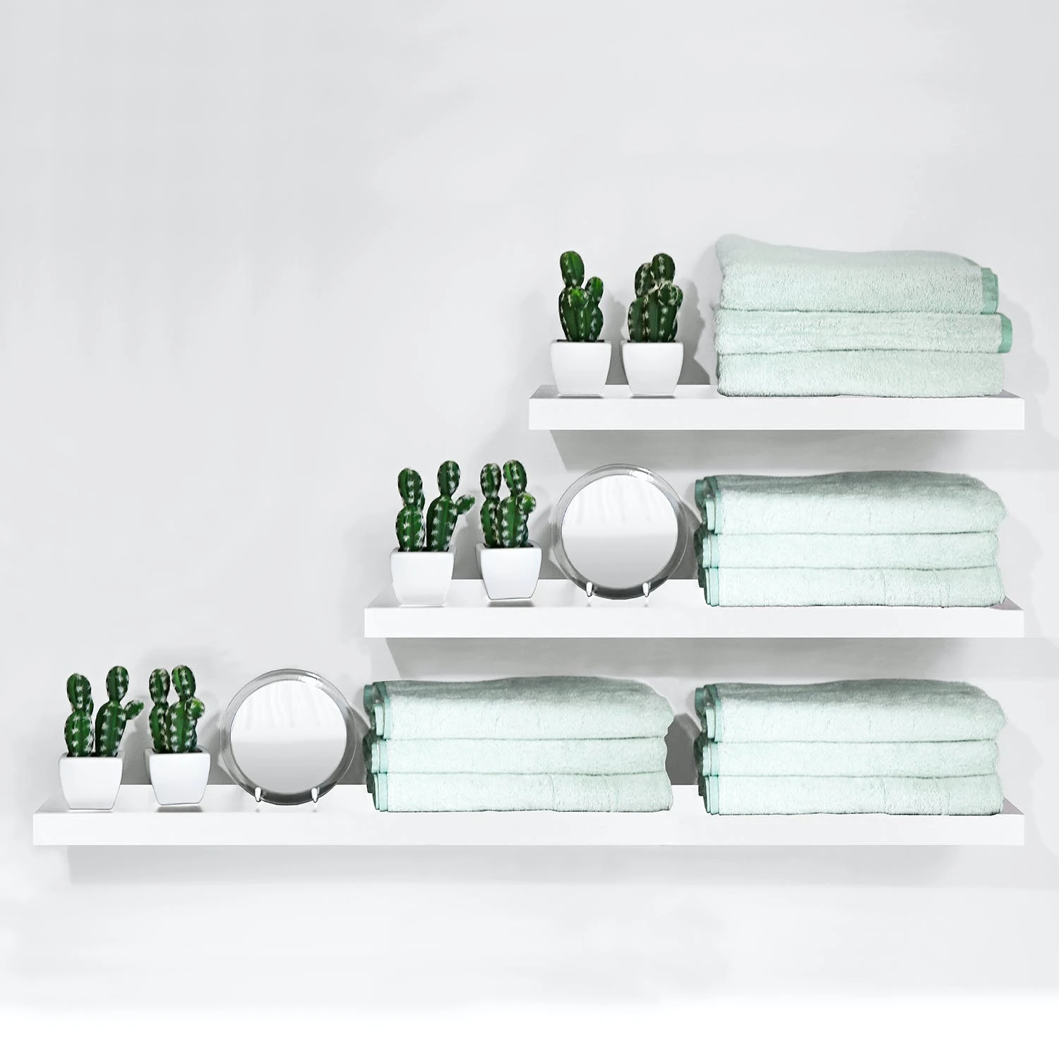 Null Schweberegal 80x23,5x3,8cm MDF - Weiss 8 Null Schweberegal 80x23,5x3,8cm MDF - Weiss – Bild 6