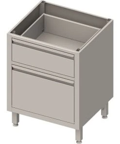 Stalgast Unterschrank Boxversion Mit Zwei Unterschiedlichen Schubladen, Verschweißt : 450x640x810 Mm 11 Stalgast Unterschrank Boxversion Mit Zwei Unterschiedlichen Schubladen, Verschweißt : 450x640x810 Mm -Stalgast-Verkauf 5fdaef04 eccf 4bb9 8382 a278d05530ce 1