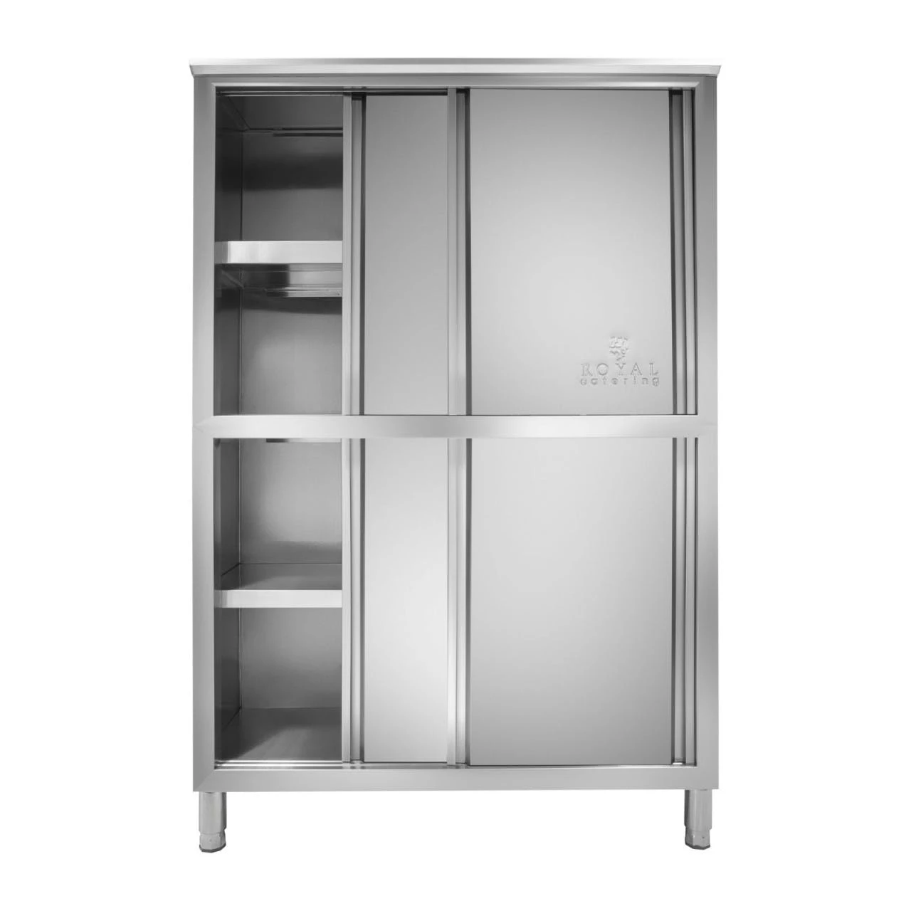 Royal-catering Royal Catering Edelstahl Hängeschrank - 160 Cm 5 Royal-catering Royal Catering Edelstahl Hängeschrank - 160 Cm – Bild 3