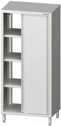 Stalgast Durchreiche-Hochschrank Mit Flügeltüren, Verschweißt : 1000x700x2000 Mm 6 Stalgast Durchreiche-Hochschrank Mit Flügeltüren, Verschweißt : 1000x700x2000 Mm – Bild 4