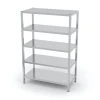 Null Edelstahl Gastro-Lagerregal Mit 5 Ablagefächern | AISI 430 Qualität | HxBxT 180x90x60 2 Null Edelstahl Gastro-Lagerregal Mit 5 Ablagefächern | AISI 430 Qualität | HxBxT 180x90x60 -Stalgast-Verkauf 68e74d41 5d2a 4261 9797 89398f714fe5 5