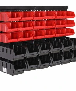 Null Deuba Wandregal Mit Stapelboxen 32 Tlg.