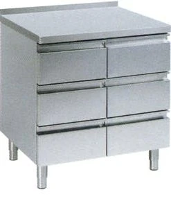 GGG Arbeitsschrank Als Schubladenblock Mit Aufkantung