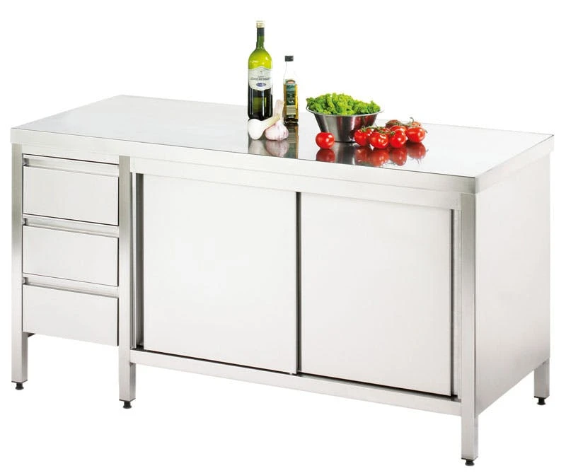 GGG Arbeitsschrank Mit Schubladenblock 3 GGG Arbeitsschrank Mit Schubladenblock