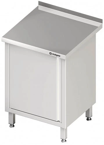 Stalgast Arbeitsschrank Mit Flügeltür, Ohne Aufkantung, Verschweißt : 1000x600x850 Mm 6 Stalgast Arbeitsschrank Mit Flügeltür, Ohne Aufkantung, Verschweißt : 1000x600x850 Mm – Bild 4