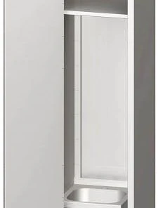 Stalgast Hochschrank Mit Spülbecken Für Reinigungsutensilien, Verschweißt : 1000x500x2000 Mm