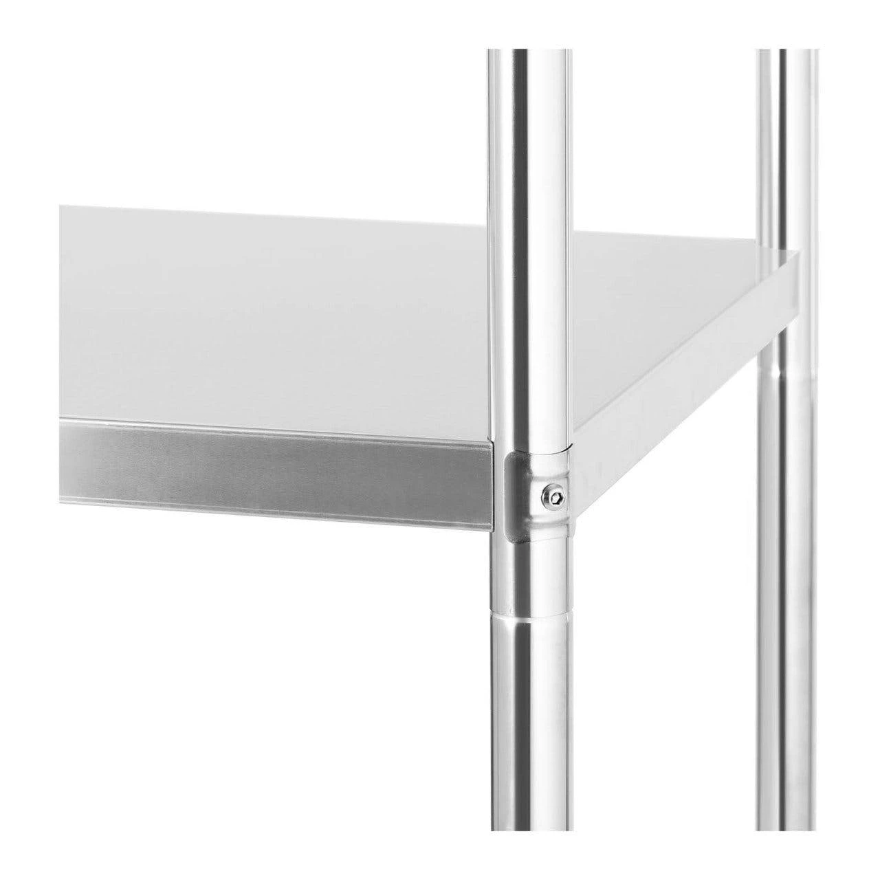 Royal-catering Royal Catering Edelstahlregal - 110 X 40 X 180 Cm - Royal_catering - 200 Kg 8 Royal-catering Royal Catering Edelstahlregal - 110 X 40 X 180 Cm - Royal_catering - 200 Kg – Bild 6