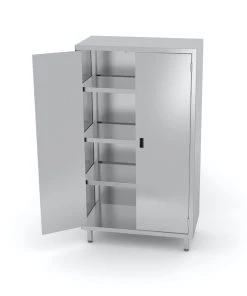 Null Edelstahl Gastro-Vorratsschrank Mit Schiebetüren | AISI 430 Qualität | HxBxT 180x90x60 -Stalgast-Verkauf 7c431db7 b6da 48e7 bc68 12a0fa0a4fc5