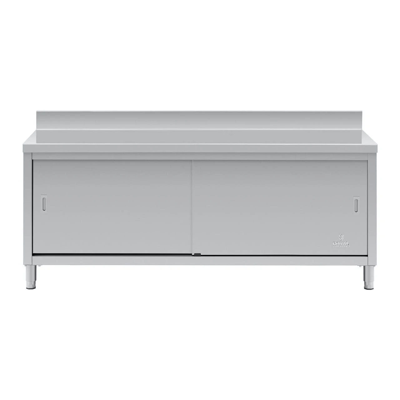 Royal-catering Royal Catering Arbeitsschrank Edelstahl - Aufkantung - 200 X 60 Cm - 600 Kg Tragkraft 8 Royal-catering Royal Catering Arbeitsschrank Edelstahl - Aufkantung - 200 X 60 Cm - 600 Kg Tragkraft – Bild 6