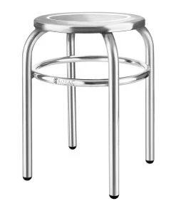 Stalgast-Verkauf 27 Royal-catering Royal Catering Edelstahlhocker - Durchmesser 29 Cm