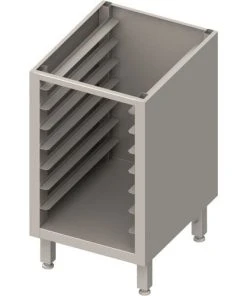 Stalgast Unterschrank Boxversion Mit GN-Register, Verschweißt : 750x540x810 Mm