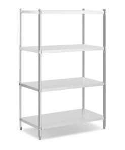 Royal-catering Royal Catering Edelstahlregal - 120 X 60 X 180 Cm - Royal_catering - 200 Kg