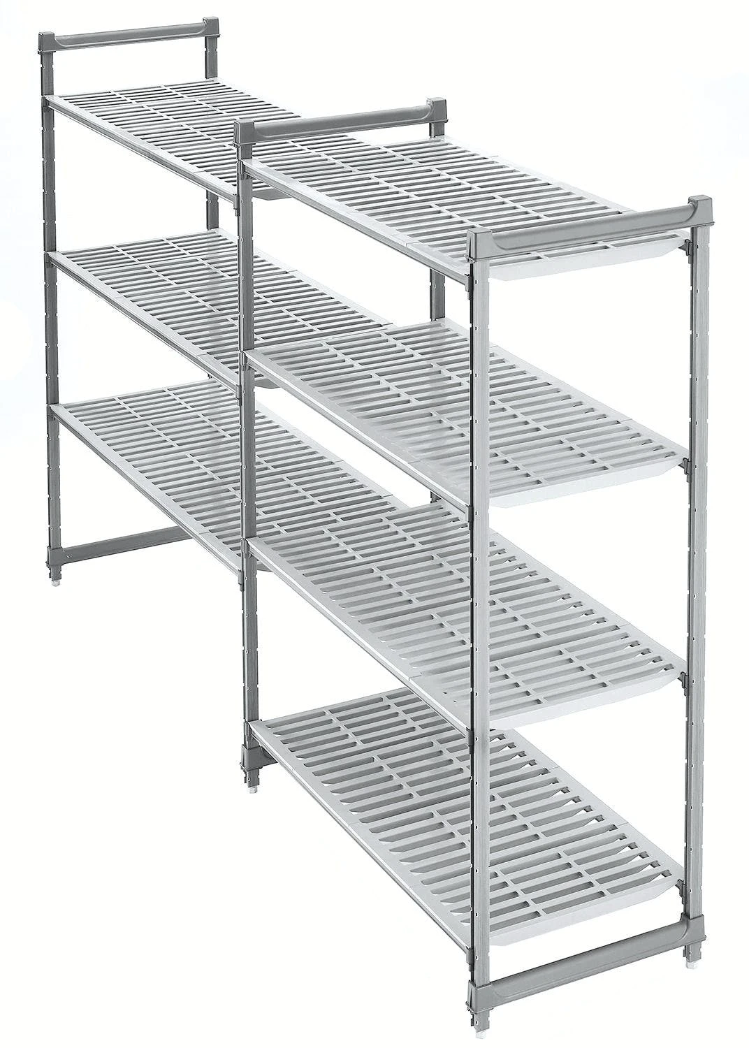 Cookmax Kunststoff-Anbauegal 4 Geschlitzte Auflagen 1070 X 540 X 1830 Mm 4 Cookmax Kunststoff-Anbauegal 4 Geschlitzte Auflagen 1070 X 540 X 1830 Mm – Bild 2