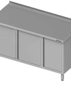 Stalgast Arbeitsschrank Mit Schiebetüren, Mit Flügeltürschrank, Ohne Aufkantung, Verschweißt : 1500x600x850 Mm Becken Rechts -Stalgast-Verkauf 98395257 59f8 4393 bcb2 df1f838315c9 1