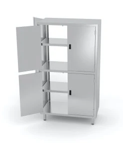 Null Edelstahl Gastro-Vorratsschrank Mit Scharniertüren | AISI 430 Qualität | HxBxT 200x80x50 12 Null Edelstahl Gastro-Vorratsschrank Mit Scharniertüren | AISI 430 Qualität | HxBxT 200x80x50 -Stalgast-Verkauf 9a3f5618 00f1 4501 83e8 b2d832fb148c 4