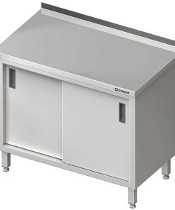 Stalgast Edelstahl Arbeitsschrank Mit 2 Schiebetüren, Höhenverstellbarer Einlegeboden, 1000 X 700 X 850 Mm (BxTxH) 11 Stalgast Edelstahl Arbeitsschrank Mit 2 Schiebetüren, Höhenverstellbarer Einlegeboden, 1000 X 700 X 850 Mm (BxTxH) -Stalgast-Verkauf 9d5544cf 26f6 4479 972a a5656d6bd142