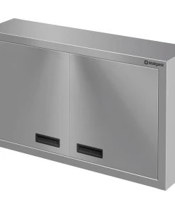 Stalgast Edelstahl Durchreiche-Hochschrank Mit Schiebetüren, 2 Schränken Mit Je 1 Höhenverstellbarem Einlegeboden, 800x600x1800 Mm (BxTxH) -Stalgast-Verkauf 9ebf9f6a 309e 4d1f a986 a25df49d153c 2