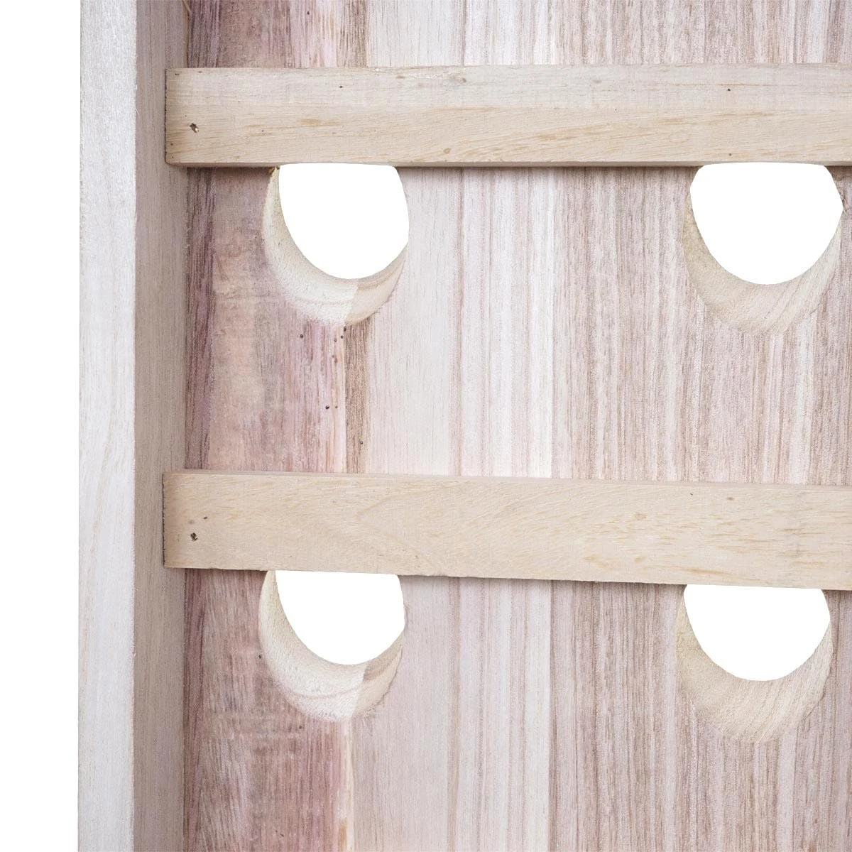 Null Deko-Rüttelbrett, Flaschenregal Weinregal Für 20 Flaschen, Shabby-Look Vintage ~ Naturbraun 9 Null Deko-Rüttelbrett, Flaschenregal Weinregal Für 20 Flaschen, Shabby-Look Vintage ~ Naturbraun – Bild 7