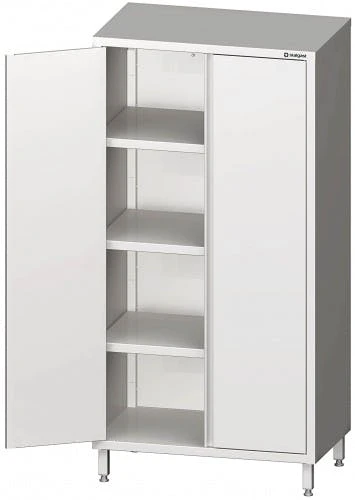 Stalgast Hochschrank Mit Schiebetüren, Verschweißt : 800x700x2000 Mm 7 Stalgast Hochschrank Mit Schiebetüren, Verschweißt : 800x700x2000 Mm – Bild 5