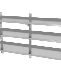 Null Edelstahl Gastro-Wandboard Verstellbar (3 Ablagefächer) | AISI 430 Qualität | HxBxT 87,5x80x30 -Stalgast-Verkauf ad7d5640 dd01 490c a49b 5328c53d9bc8 4