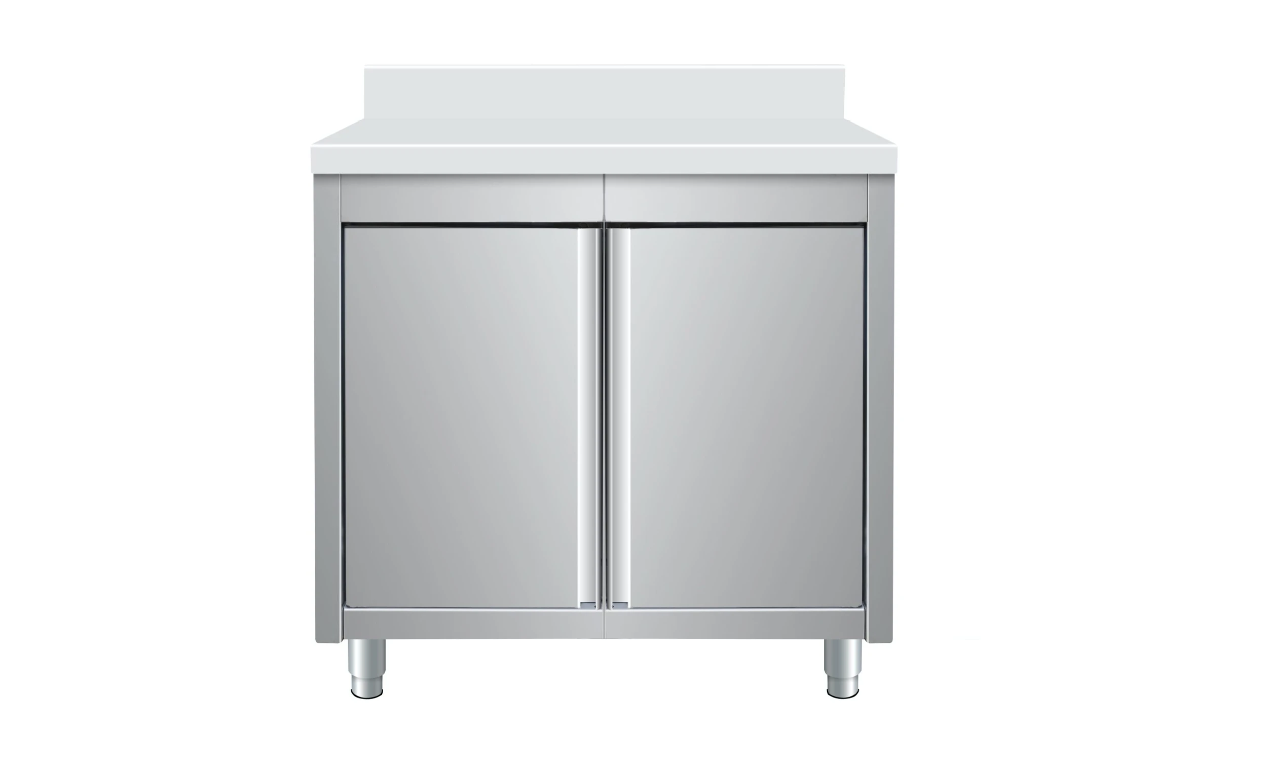 Skyrainbow Arbeitsschrank Aus Edelstahl, Mit Aufkantung, 80 X 70 3 Skyrainbow Arbeitsschrank Aus Edelstahl, Mit Aufkantung, 80 X 70