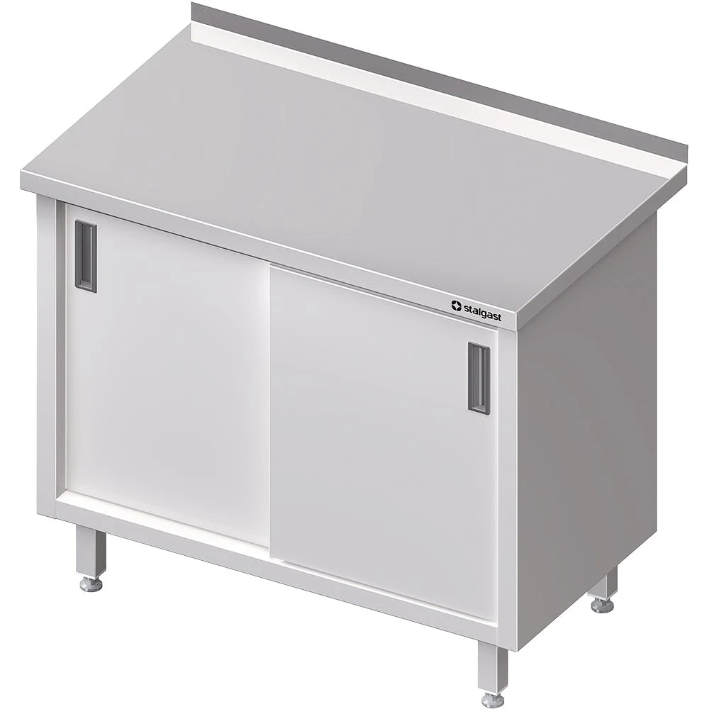 Cookmax Arbeitsschrank Mit Schiebetüren Ohne Aufkantung 2000 X 700 X 850 Mm 4 Cookmax Arbeitsschrank Mit Schiebetüren Ohne Aufkantung 2000 X 700 X 850 Mm – Bild 2