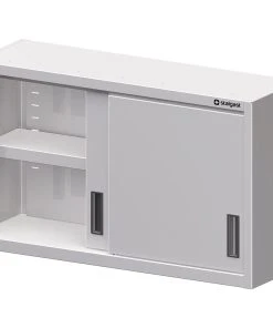 CHROMOnorm Wandhängeschrank Mit Schiebetüren 1200x400x550 Mm -Stalgast-Verkauf c36ced75 8686 47df 94c9 64448167ce3d