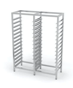 Null Edelstahl Gastro-Standregal Für GN-Behälter (doppelt) | AISI 430 Qualität | HxBxT 180x90,5x61 12 Null Edelstahl Gastro-Standregal Für GN-Behälter (doppelt) | AISI 430 Qualität | HxBxT 180x90,5x61 -Stalgast-Verkauf ce367cf6 3382 43ab 9eaa fbfbb09d8f3d 2