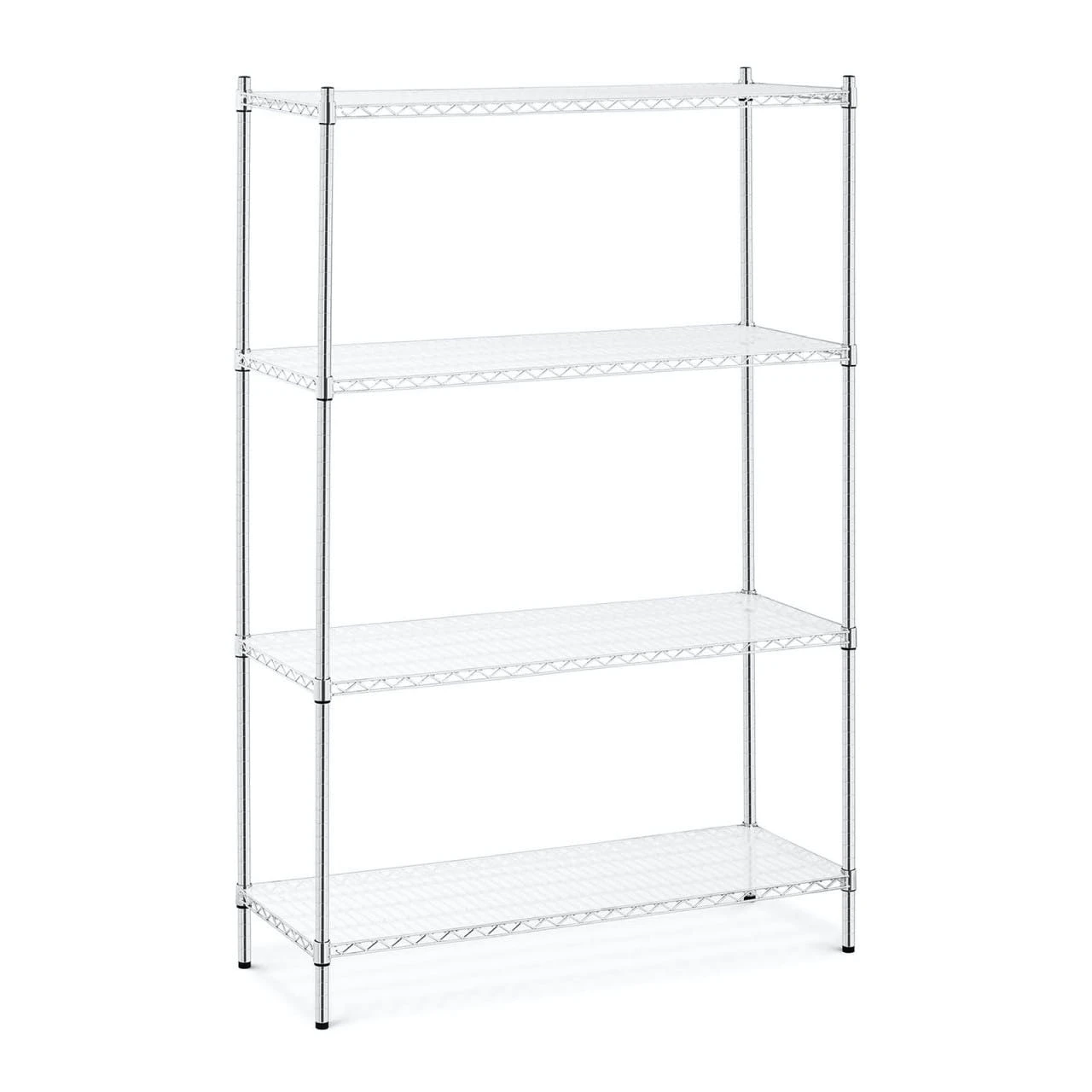 Royal-catering Royal Catering Metallregal - 120 X 45 X 180 Cm - 1.000 Kg - Mit Matten 3 Royal-catering Royal Catering Metallregal - 120 X 45 X 180 Cm - 1.000 Kg - Mit Matten