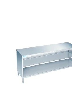 Chromonorm Arbeıtsschrank Offen, Mıt Tıschplatte Hınten Auf 1900mm600mm900mm -Stalgast-Verkauf d4778993 c27f 48a3 84dd f06e86801a26