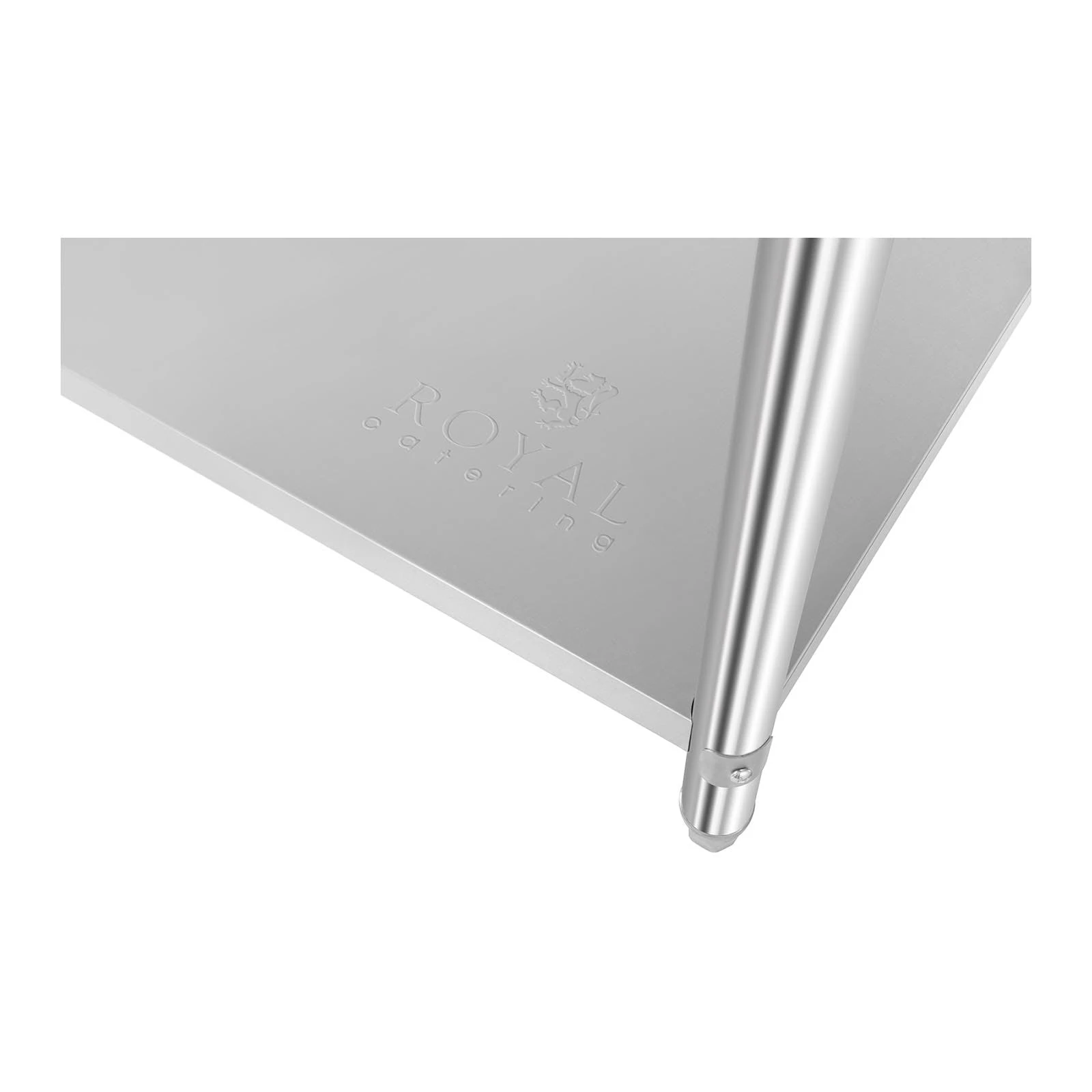 Royal-catering Royal Catering Arbeitstisch Mit Aufsatzboard - 2 Ablagen - 175 Kg Tragkraft 9 Royal-catering Royal Catering Arbeitstisch Mit Aufsatzboard - 2 Ablagen - 175 Kg Tragkraft – Bild 7