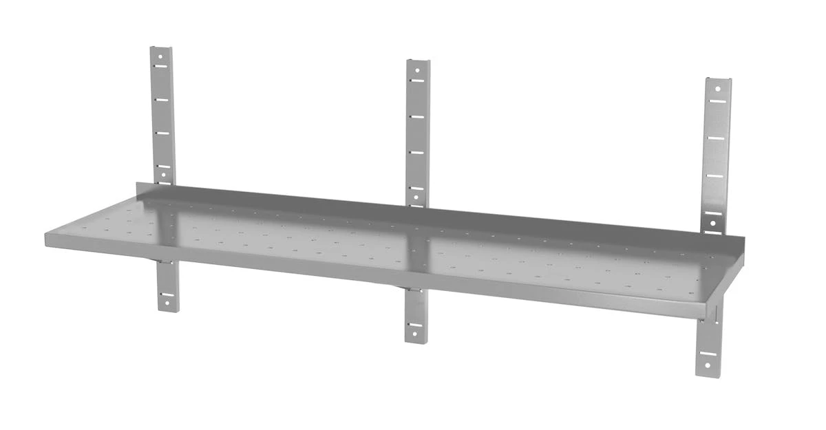 Null Edelstahl Gastro-Wandboard Verstellbar & Perforiert | AISI 430 Qualität | HxBxT 60x70x40 8 Null Edelstahl Gastro-Wandboard Verstellbar & Perforiert | AISI 430 Qualität | HxBxT 60x70x40 – Bild 6