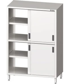 CHROMOnorm Wandhängeschrank Mit Schiebetüren 1200x400x550 Mm -Stalgast-Verkauf e8eb1289 b137 4c7c 8658 34c62e7f6d14